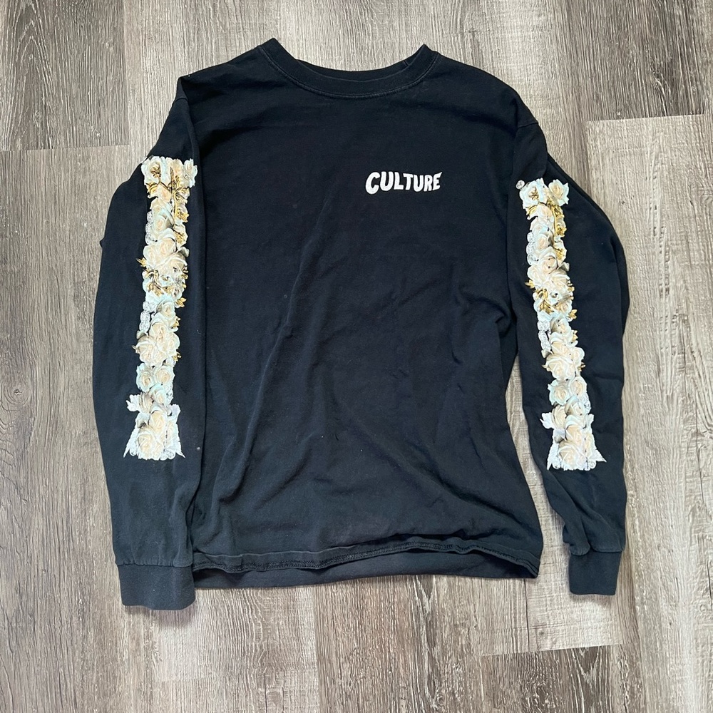 Migos Cluture 2 album longe sleeve shirt USED